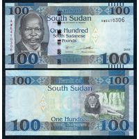 Судан, 100 фунтов 2022 год. UNC