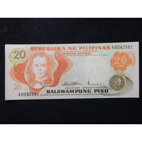 Филиппины 20 песо 1978г.UNC