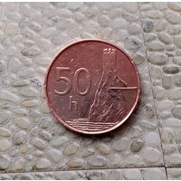 50 геллеров 2004 года Словакия. Словацкая Республика.