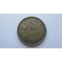 Франция 50 франков 1952 ( без знака монетного двора под датой )