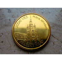 Медаль Колокольня Jizni Vez Прага Чехия