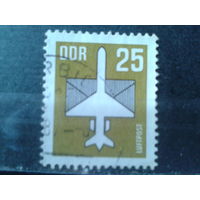 ГДР 1987 Авиапочта 25 пф