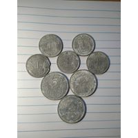 Монеты Франция. С окислами