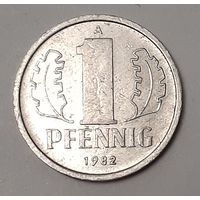 Германия - ГДР 1 пфенниг, 1982 (3-6-82)