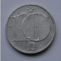 Чехословакия, 10 геллеров 1986 г.