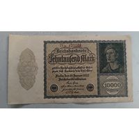 10000 марок 1922 год Германия