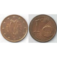 1 евроцент Ирландия 2002г