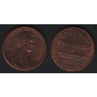 США km201b 1 цент 1987 год (-) (f0