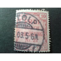 Германия 1903 служебная марка
