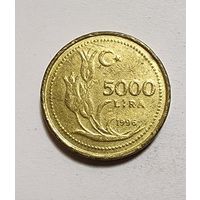 Турция 5.000 лир, 1996