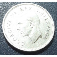 Южная Африка. 3 пенса 1945. серебро