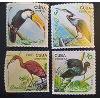 Куба 1989 птицы 4 из 6.