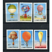 Сан Томе и Принсипи - 1979 - Воздушные шары - [Mi. 619-624] - полная серия - 6 марок. MNH.