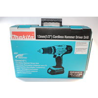 Новая дрель-шуруповерт ударная аккумуляторная MAKITA DHP 453 SYE