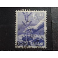 Италия 1947 Стандарт, Демократия 6 лир