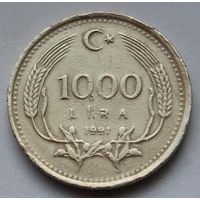 Турция, 1.000 лир 1991 г.