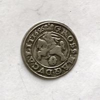 Монета Грош 1626 год (Литва) Сигизмунд lll ОТЛИЧНЫЙ