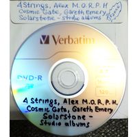 DVD MP3 дискография - 4 STRINGS, Alex M.O.R.P.H., COSMIC GATE, GARETH EMERY, SOLARSTONE - 1 DVD