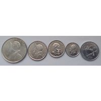 Панама 5 монет UNC