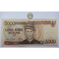 Werty71 Индонезия 5000 рупий 1986 Банкнота