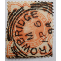 Англия 1887 г. 1,5 пенни