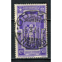 Королевство Италия - 1933 - Ангел, несущий крест 50С - [Mi.454] - 1 марка. Гашеная.  (Лот 40EN)-T5P3