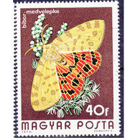 1974 Венгрия Фауна Бабочка