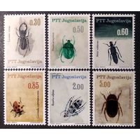 ЮГОСЛАВИЯ\71Ф\1983 фауна насекомые жуки