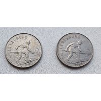Люксембург 1 франк, 1955 2-6-22*23