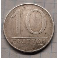 Польша 10 злотых1987г. y152.1