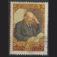 З. 1922. 1957. В.И. Ленин за чтением. ГаШ.