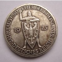 Германия 3 марки 1925 серебро.  .30-343