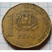 Доминикана 1 песо, 1991     ( 2-12-6 )