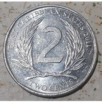 Восточные Карибы 2 цента, 2011 (3-4-49)