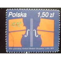 Польша 1979 муз. инструмент