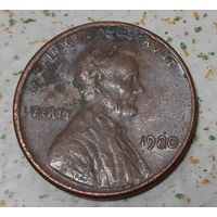 США 1 цент, 1980 Lincoln Cent Без отметки монетного двора (15-10-29)