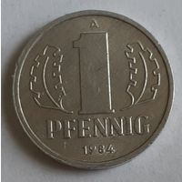 Германия - ГДР 1 пфенниг, 1984 (7-1-40)