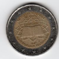 2 евро Германия Римский договор 2007 F