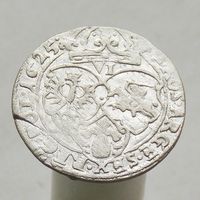 6 грошей 1625  М. Д. Краков Сигизмунд III Ваза R2 (Герб Полукозец )