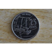 Сейшелы 25 центов 2016