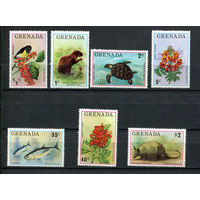 Гренада - 1976 - Флора и фауна - [Mi. 725-731] - полная серия - 7 марок. MNH.  (Лот 97Dh)