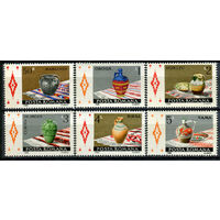 Румыния - 1988г. - Румынская керамика - полная серия, MNH [Mi 4429-4434] - 6 марок