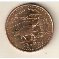 Непал 2 рупия 2006-2009
