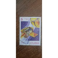 Куба 1983. Спутник  Марс-2. Марка из серии