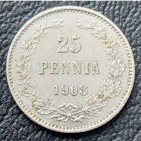 25 пенни 1908