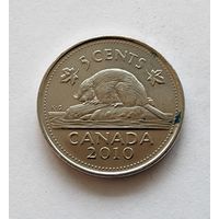 Канада 5 центов, 2010