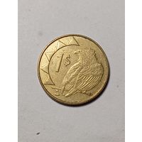 Намибия  1 доллар 2008 года .