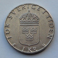 Швеция 1 крона. 1984