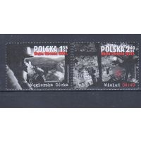 [769] Польша 2009. Начало 2-й Мировой войны.Нападение на Польшу. Гашеная серия.