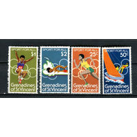 Сент-Винсент и Гренадины - 1980 - Летние Олимпийские игры - [Mi. 189-192] - полная серия - 4 марки. MNH.  (LOT D28)